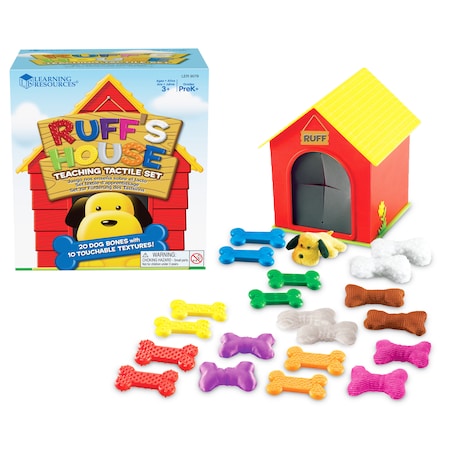 Learning Resources Ruff's House Teaching Tactile Set 9079